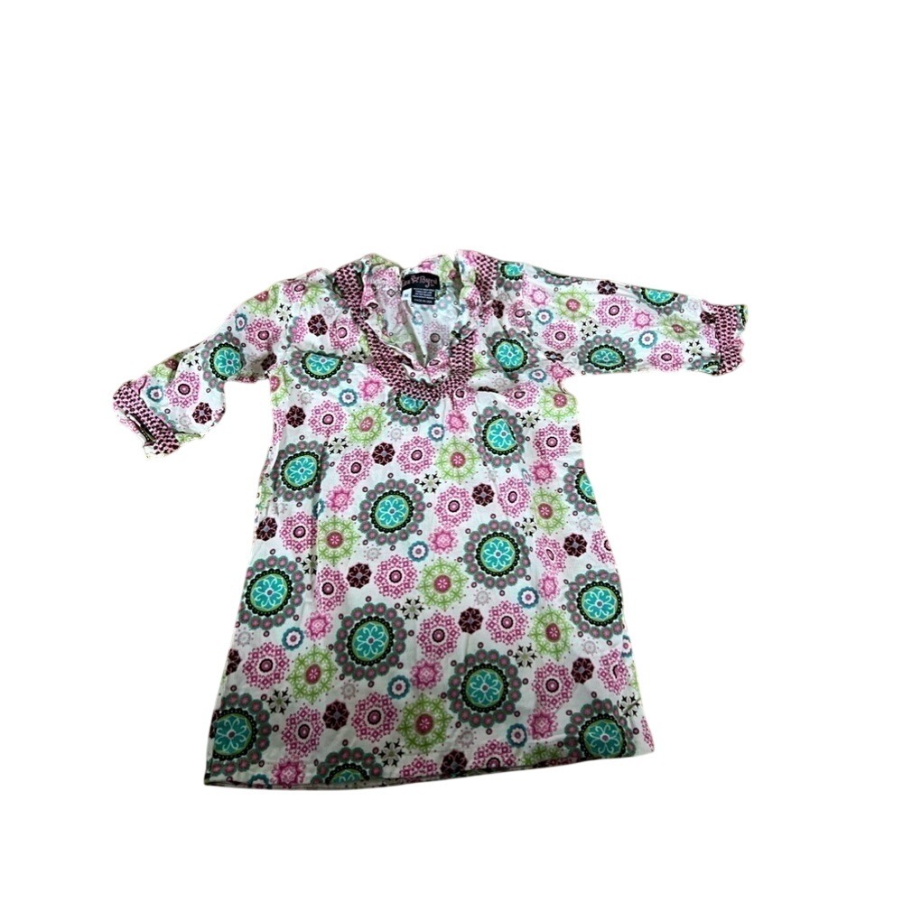 Liza Byrd floral print corduroy youth dress‎